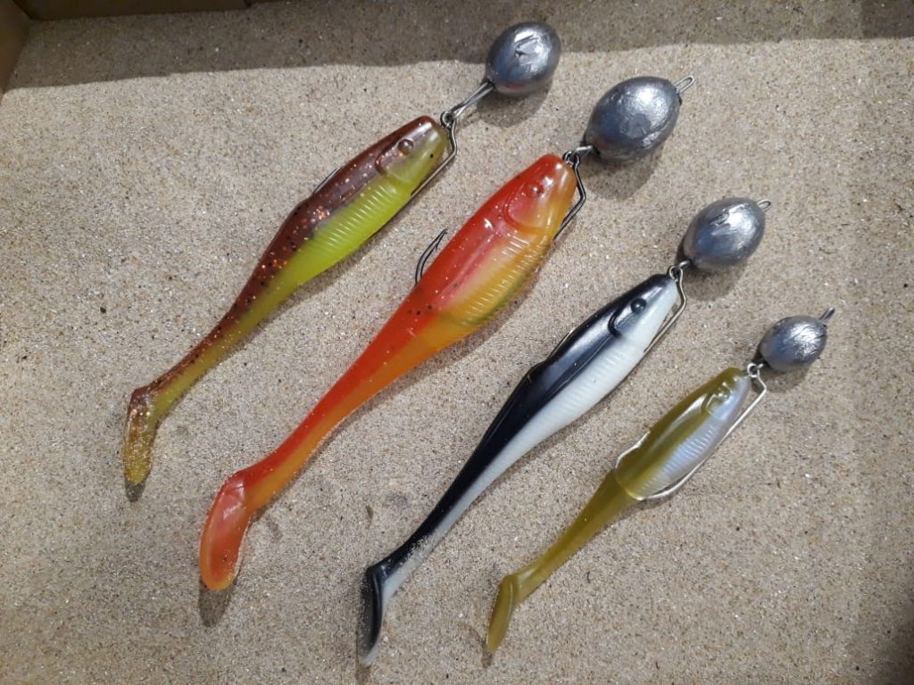 Paddle Tail on a Clip Aubrey Dagama Lures Online Fishing Lure Shop